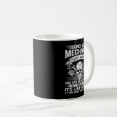 Mug Mécanicien Car Guy Muscle Voiture Garage (Devant droit)