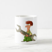 Mug Mécanicien Clé à écrou géante (Centre)
