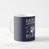 Mug Mécanicien d'aviation (Devant gauche)