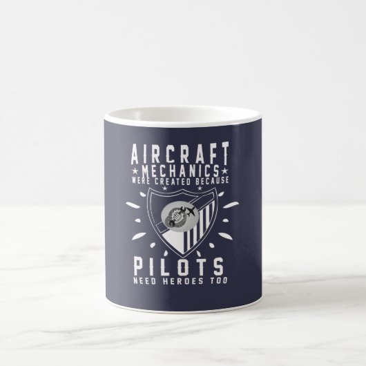 Mug Mécanicien d'aviation (Centre)