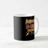 Mug Mécanicien diesel de pointe (Devant droit)