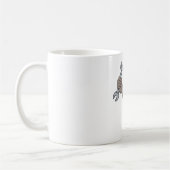 Mug Mécanicien Gorille Tenant une Clé Anglaise (Gauche)