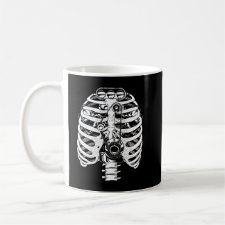 Mug Mécanicien mécanicien automobile Skeleton Mécaniqu