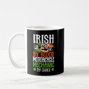 Mug Mécanicien moto irlandais de sang par choix Irela