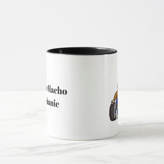 Mug Mécanique Homme (Customisez-Le !) (Centre)