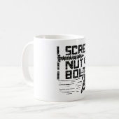 Mug Mécanique - Je Vis I Nut I Bolt (Devant gauche)