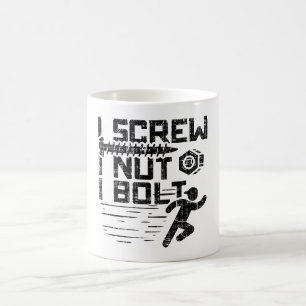 Mug Mécanique - Je Vis I Nut I Bolt