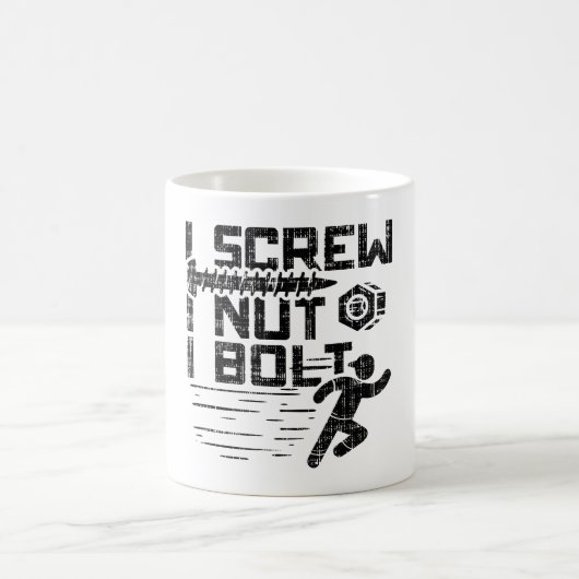 Mug Mécanique - Je Vis I Nut I Bolt (Centre)