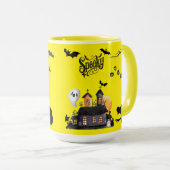 Mug Méchanceté au Clair de Lune jaune (Devant droit)