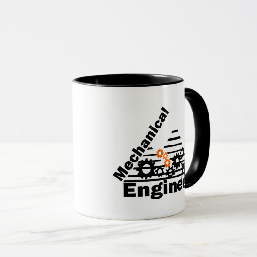 Mug Mechanical Engineering Funny Engineer (Devant droit)