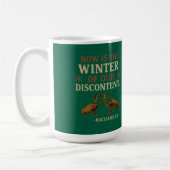 Mug Mécontentement de Noël (Gauche)