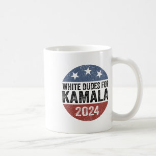 Mug Mecs pour Kamala Harris 2024 Bouton Rétro Élection