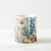 Mug Médaille Botanique De Fleurs (Centre)