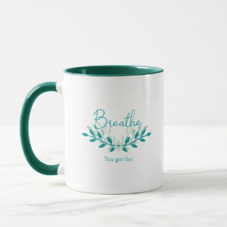 Mug Médaille - Breathe, tu as ce