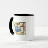 Mug Médaille d'argent Étiquette de la marque Médaille (Devant gauche)