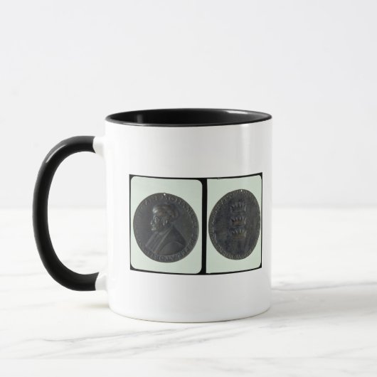 Mug Médaille de portrait, sultan de representation (Gauche)