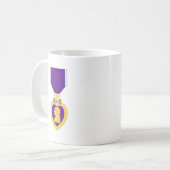Mug Médaille de Purple Heart (Devant gauche)
