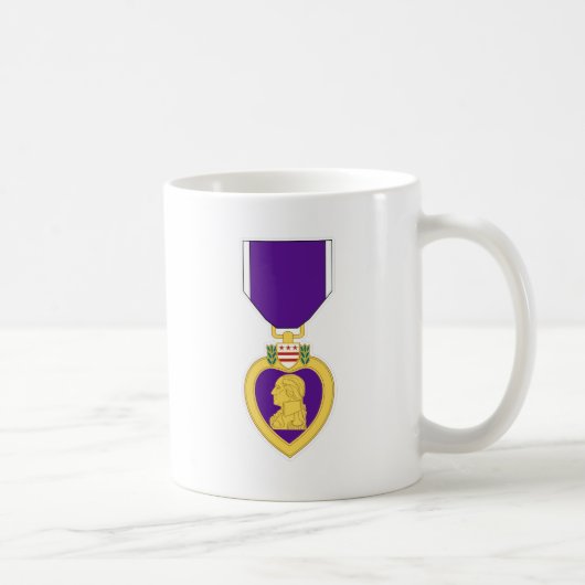 Mug Médaille de Purple Heart (Droite)