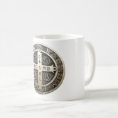 Mug médaille de San Benito (Devant droit)