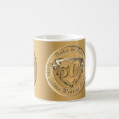 Mug Médaille d'or du 50e anniversaire du Mariage (Devant droit)