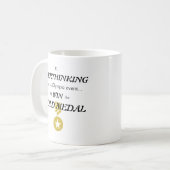 Mug Médaille d'or Overthinking (Devant gauche)