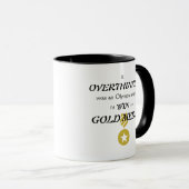 Mug Médaille d'or Overthinking  (Devant droit)