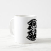Mug Médaille tactique militaire Style spartiate (Devant gauche)