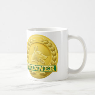 Mug Médailles de gagnants d'animal familier de chat e