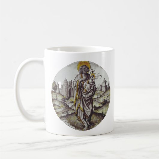 Mug Médaillon avec saint Jean Baptiste (Gauche)