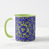 Mug Médaillon de fleurs de lime (Gauche)