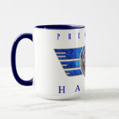 Mug Médaillon d'escadre du président Harris-Walz (Gauche)
