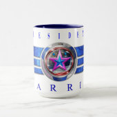 Mug Médaillon d'escadre du président Harris-Walz (Centre)