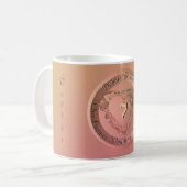 Mug Médaillon du 7e anniversaire du Mariage (Devant gauche)