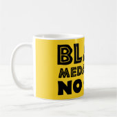 MUG MÉDALLIONS NOIRES PAS D'OR (Gauche)