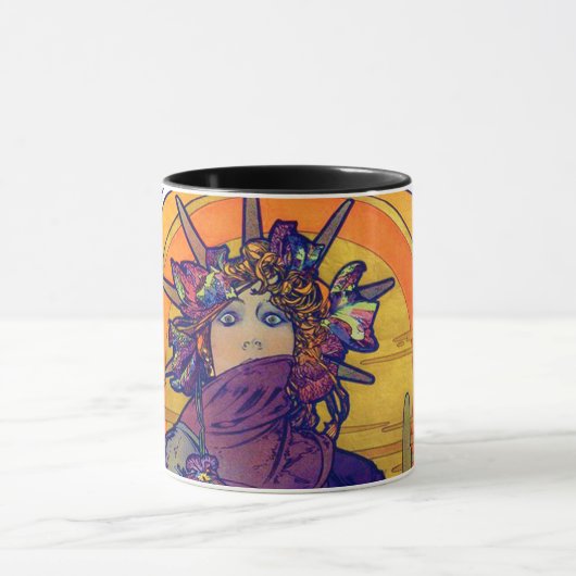 Mug Medea (Medee), Alphonse Mucha (Centre)
