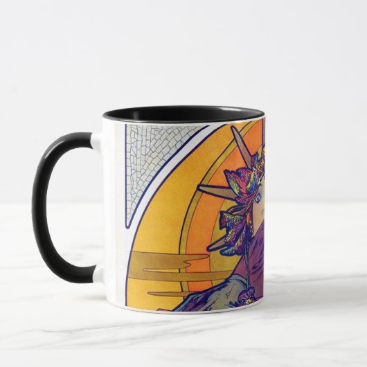 Mug Medea (Medee), Alphonse Mucha (Gauche)