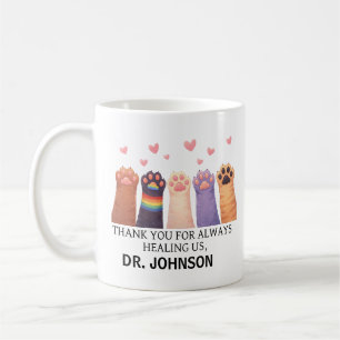 Mug Médecin Animalier Personnalisé Bonne Fête des Mé