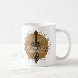 Mug Médecin Assistant Caduceus