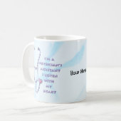 Mug Médecin Assistant Coeur (Devant gauche)