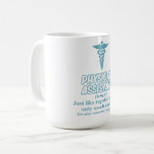 Mug Médecin Assistant Définition PA Étudiants Médicale (Devant gauche)