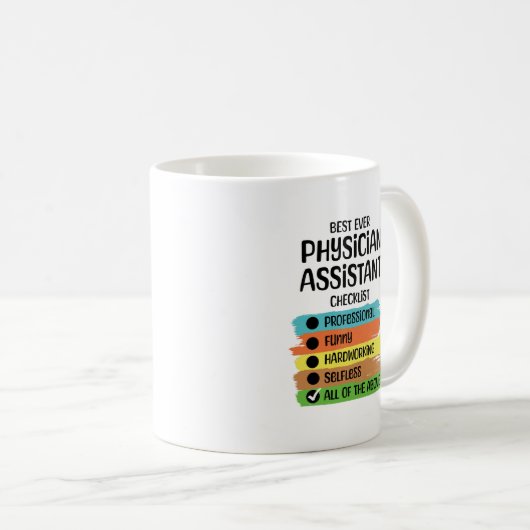 Mug Médecin Assistant Docteur Médicale Graduation (Devant droit)