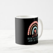 Mug Médecin de la profession infirmière Boho Rainbow  (Devant droit)