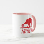 Mug Médecin de l'histoire des artistes (Devant droit)