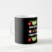 Mug Médecin dentaire Xmas (Devant gauche)