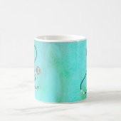 Mug Médecin diplômé d'infirmier autorisé de monogramme (Centre)