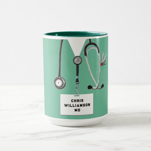 Mug Médecin drôle (Centre)