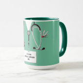 Mug Médecin drôle (Devant droit)