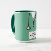 Mug Médecin drôle (Devant gauche)