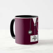Mug Médecin drôle (Devant gauche)