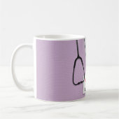 Mug Médecin Médicale, infirmière ou aidante de carrièr (Gauche)